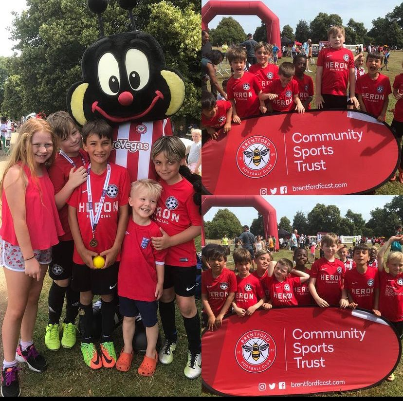 Actively participating in community ventures with Brentford FC Community Sports Trust