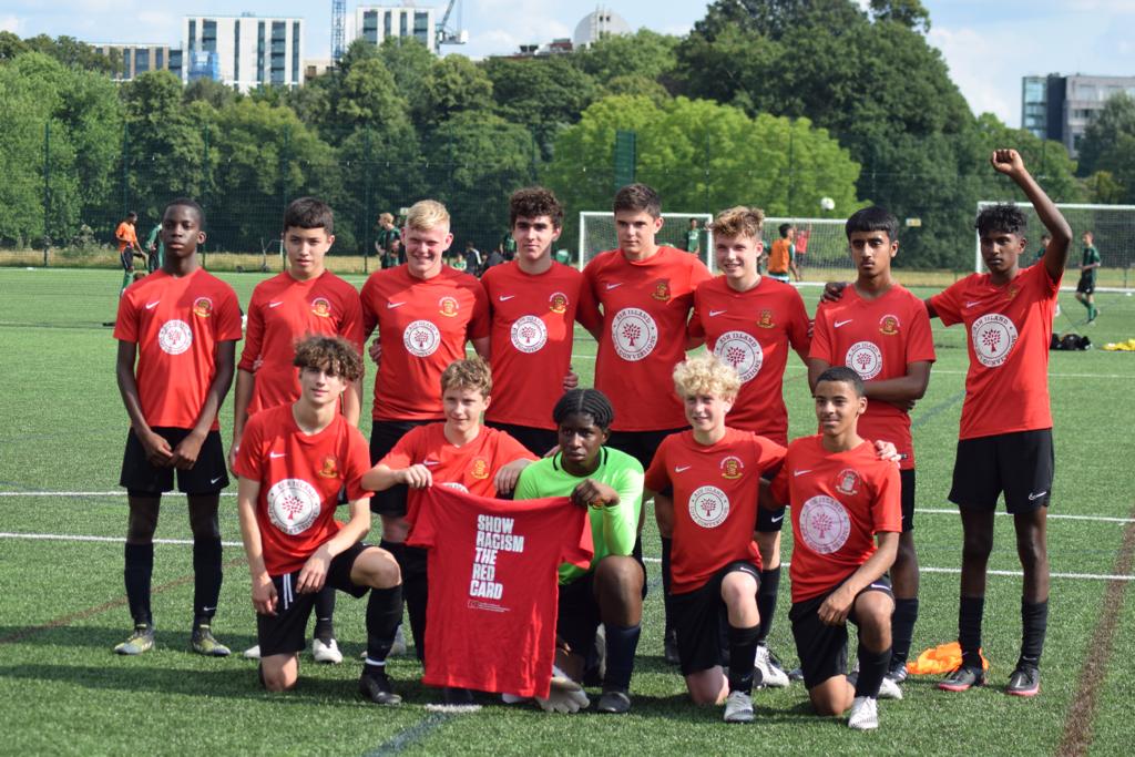 Gunnersbury cup—show racism the red card